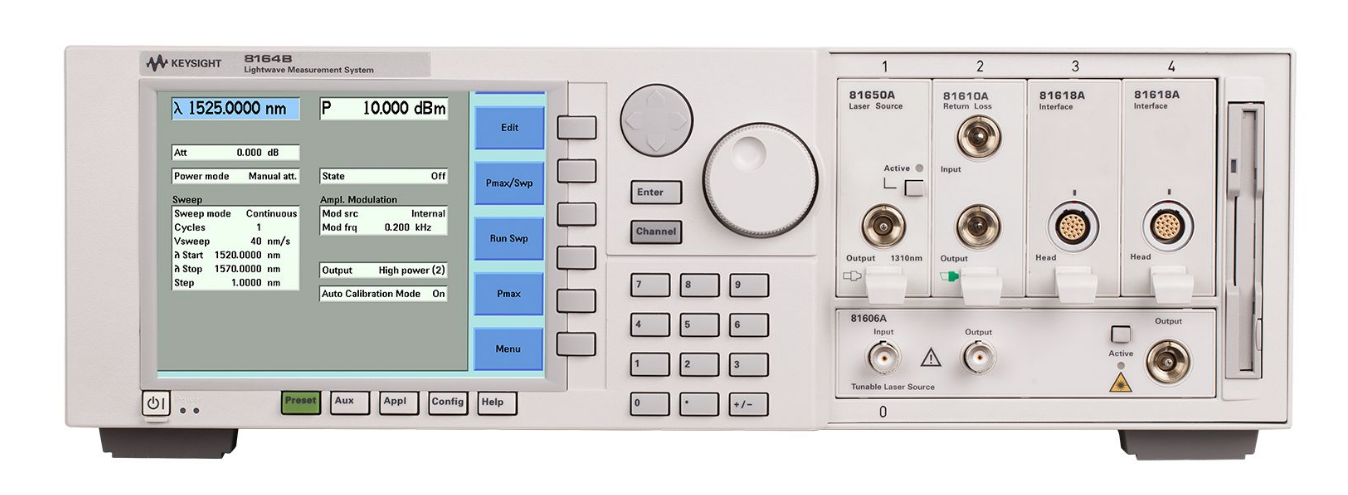Keysight 81606A 可調諧激光源